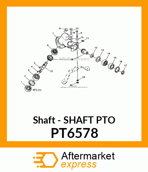 Shaft PT6578