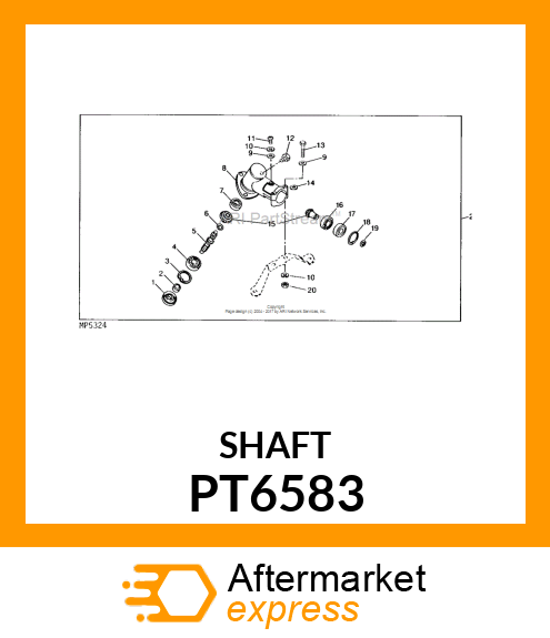 Shaft PT6583