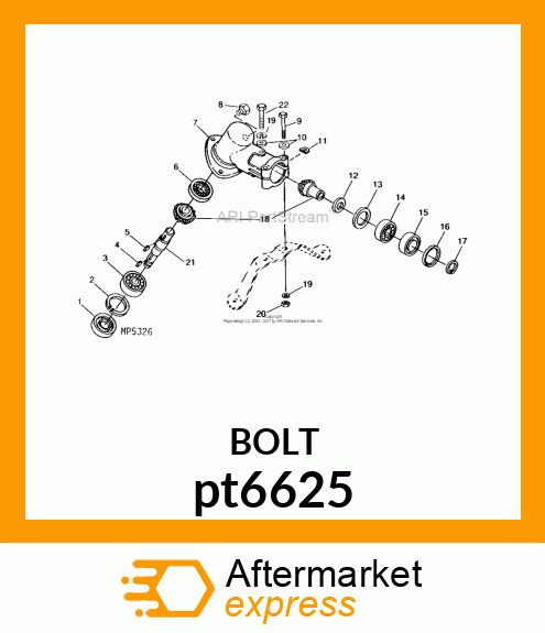 SCREW, HEX HEAD, METRIC pt6625