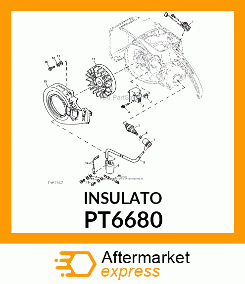 Insulator - TUBE-PUR PT6680