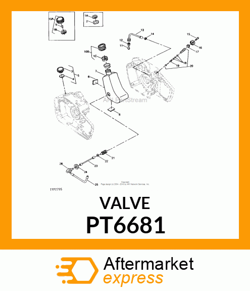 Oiler - AUTO, OILER ASSY-PUR PT6681