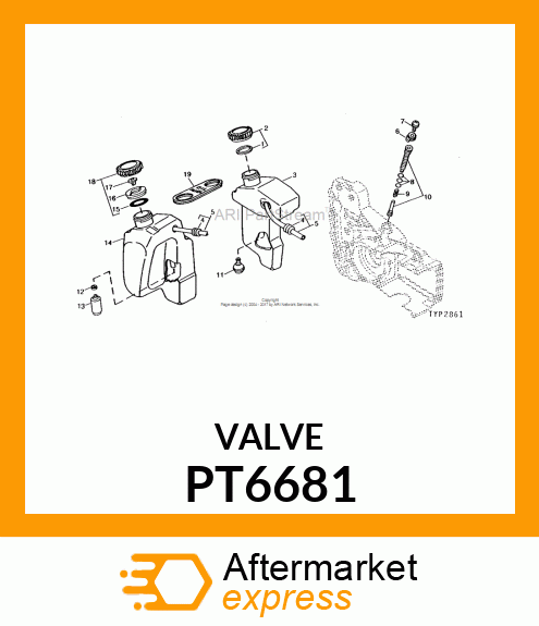 Oiler - AUTO, OILER ASSY-PUR PT6681