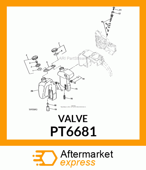 Oiler - AUTO, OILER ASSY-PUR PT6681