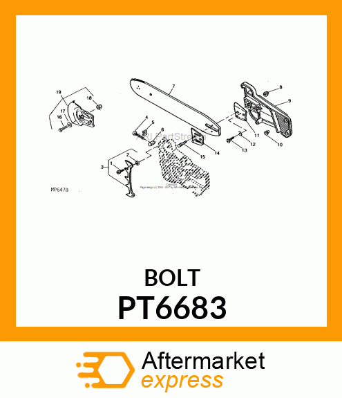 Screw - SCREW, ADJ-PUR PT6683