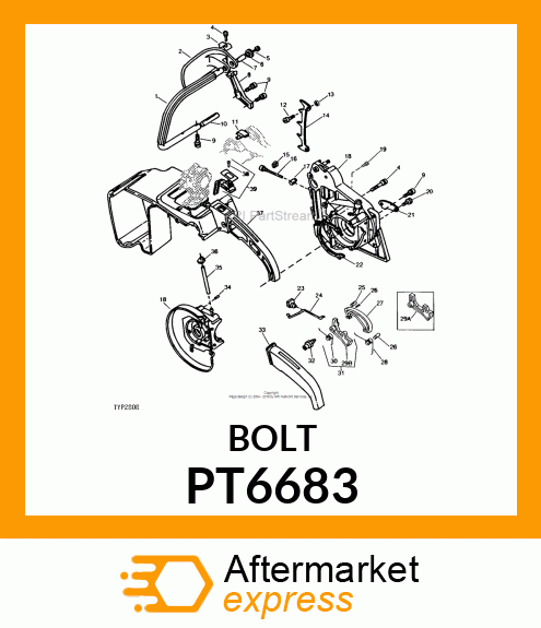 Screw - SCREW, ADJ-PUR PT6683