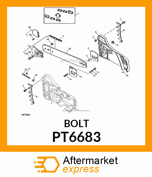 Screw - SCREW, ADJ-PUR PT6683