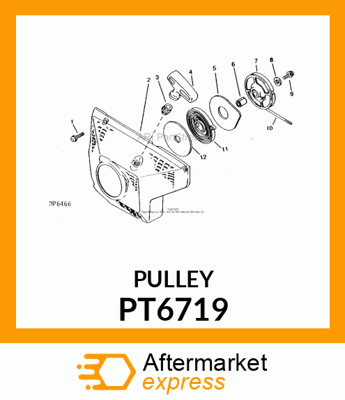 Drum - DRUM, RECOIL PT6719