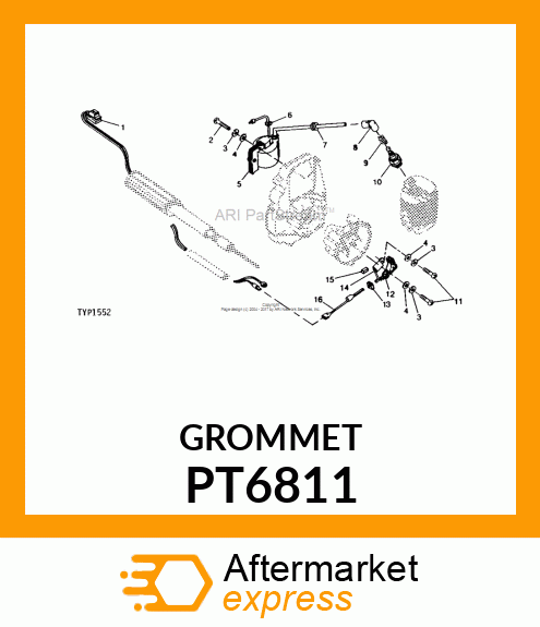 Grommet - GROMMET PT6811