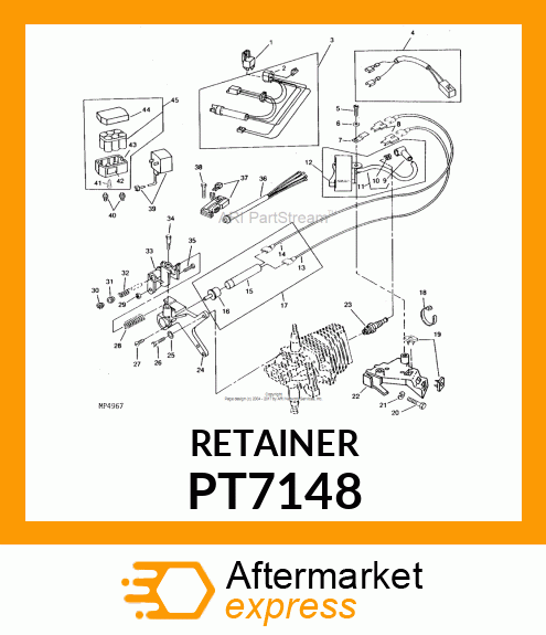 Actuator - ACTUATOR,BRAKE LEVER PT7148