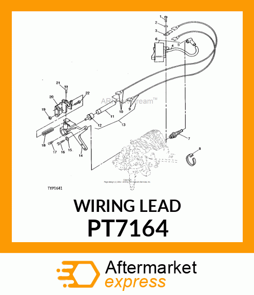 WIRING LEAD PT7164