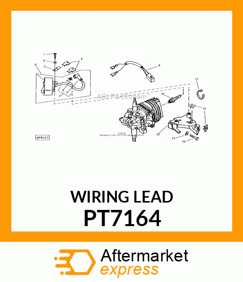 WIRING LEAD PT7164