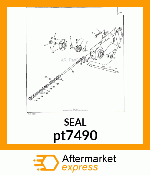 SEAL,OIL pt7490