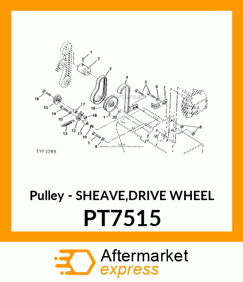 Pulley PT7515