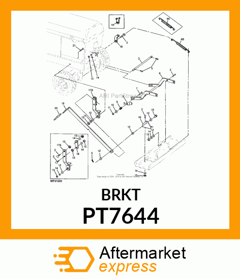 Bracket PT7644