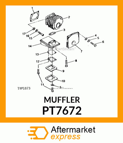 Muffler PT7672