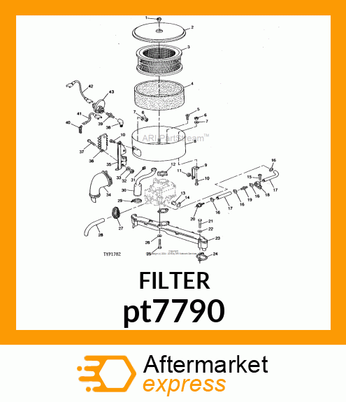 AIR FILTER ELEMENT pt7790