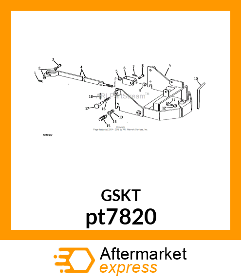 GASKET, INTAKE MANIFOLD pt7820