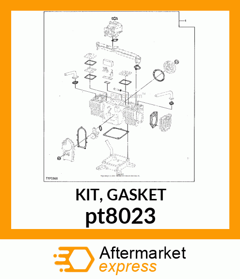 KIT, GASKET pt8023