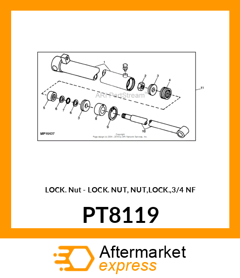 Lock Nut PT8119