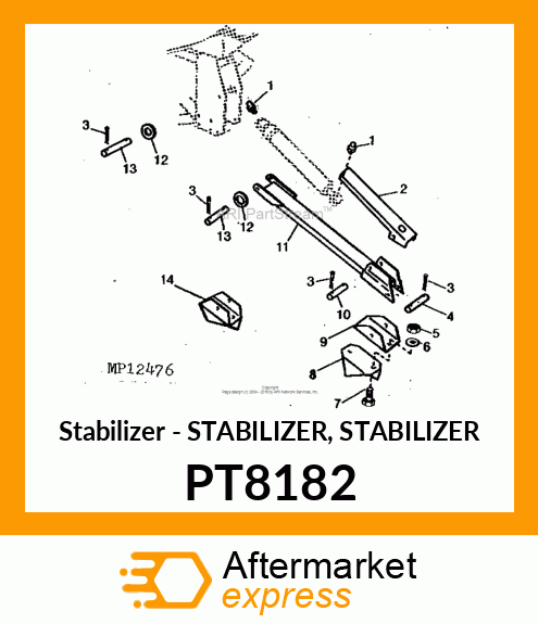 Stabilizer - STABILIZER, STABILIZER PT8182