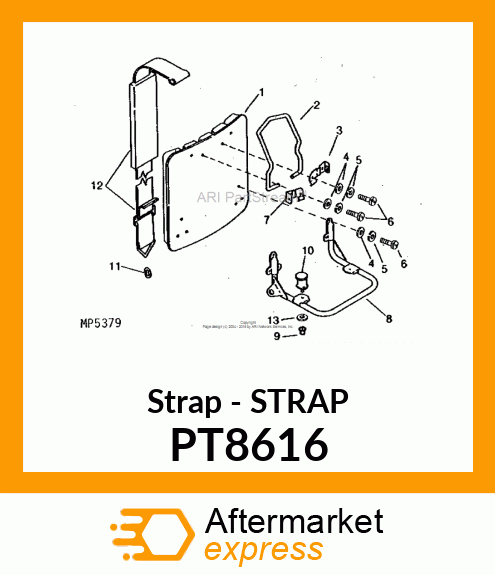 Strap - STRAP PT8616