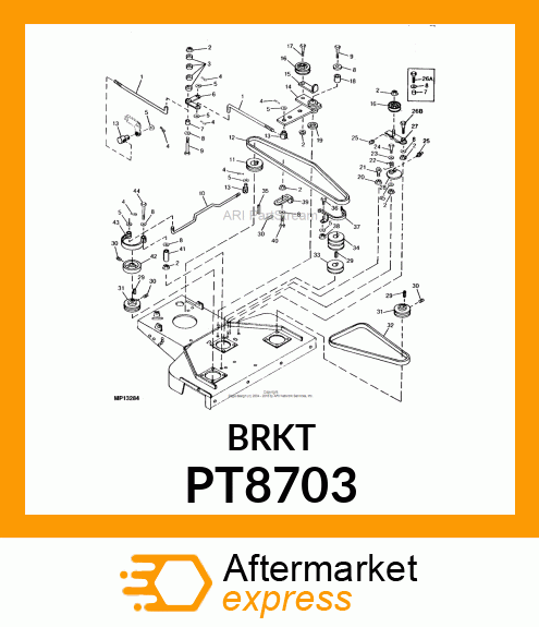 BRKT PT8703