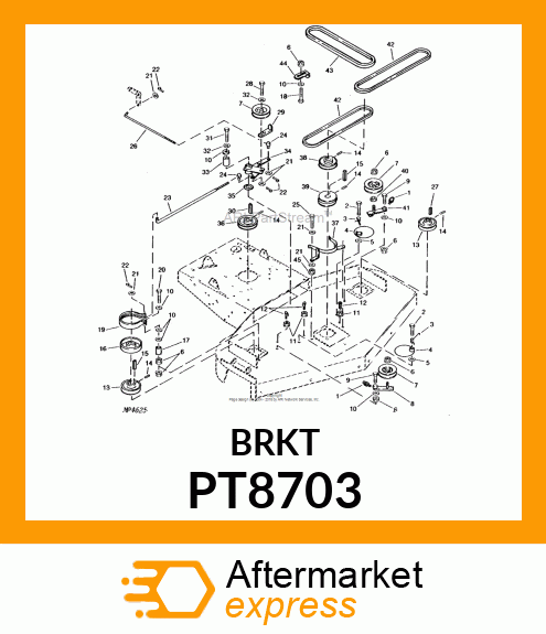 BRKT PT8703