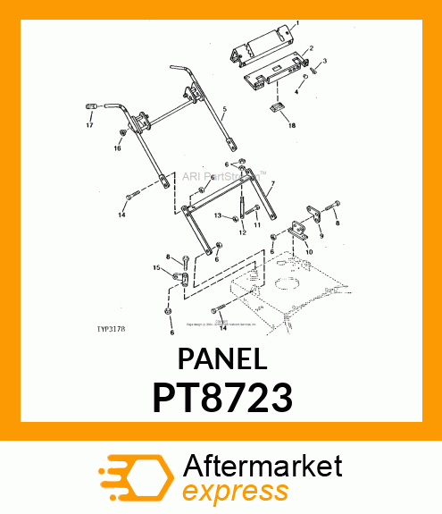 Instrument Panel PT8723