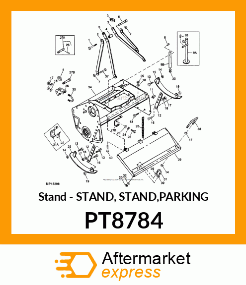 Stand - STAND, STAND,PARKING PT8784