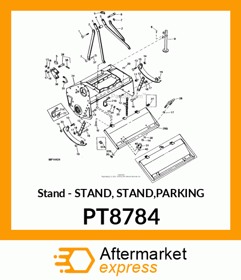 Stand - STAND, STAND,PARKING PT8784