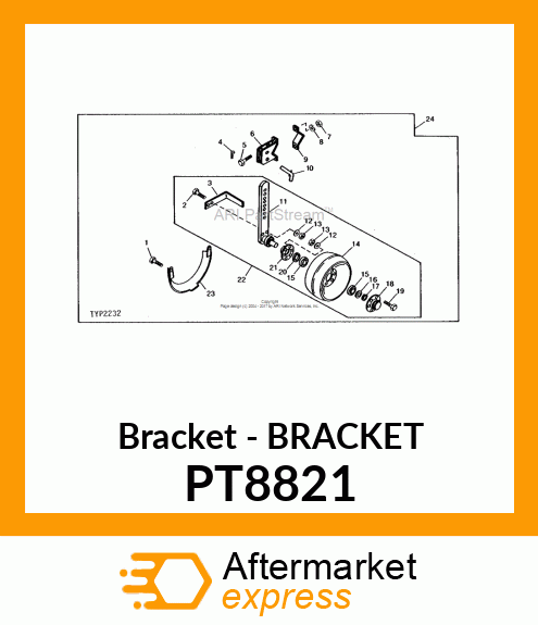 Bracket PT8821