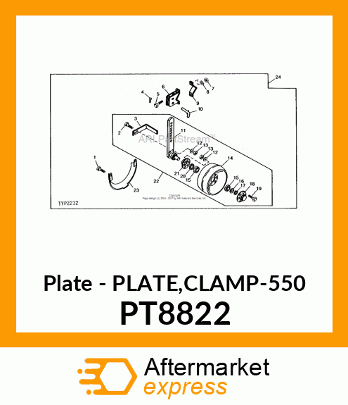 Plate PT8822