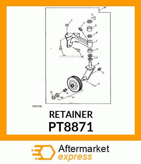Retainer PT8871