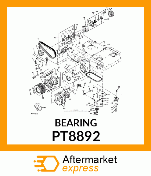 Cylindrical Roller Bearing PT8892