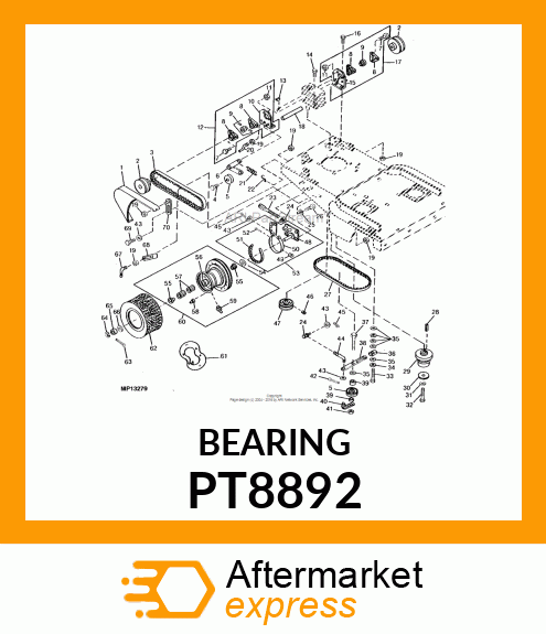 Cylindrical Roller Bearing PT8892