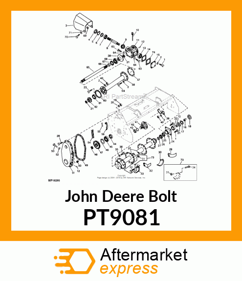 BOLT,ALLEN HD,CNTRSUNK,M10 PT9081