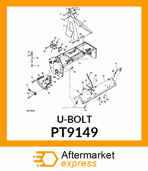 HANDLE, LIFT PT9149