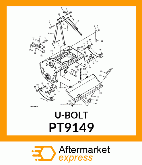 HANDLE, LIFT PT9149