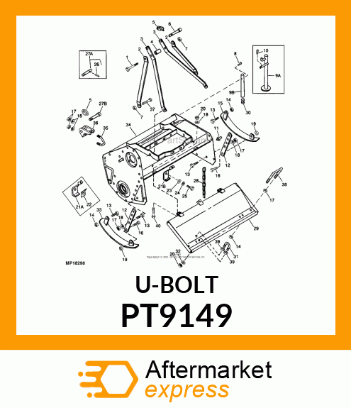 HANDLE, LIFT PT9149