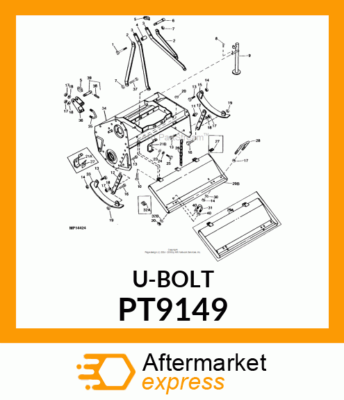 HANDLE, LIFT PT9149