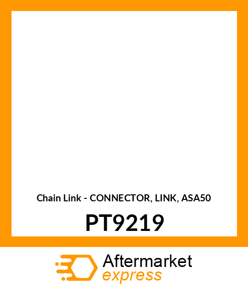 Chain Link - CONNECTOR, LINK, ASA50 PT9219