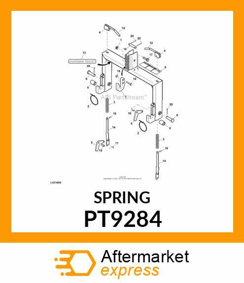 SPRING PT9284