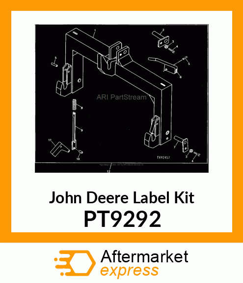 KIT,DECAL PT9292