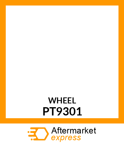 Wheel - WHEEL, 6" PT9301