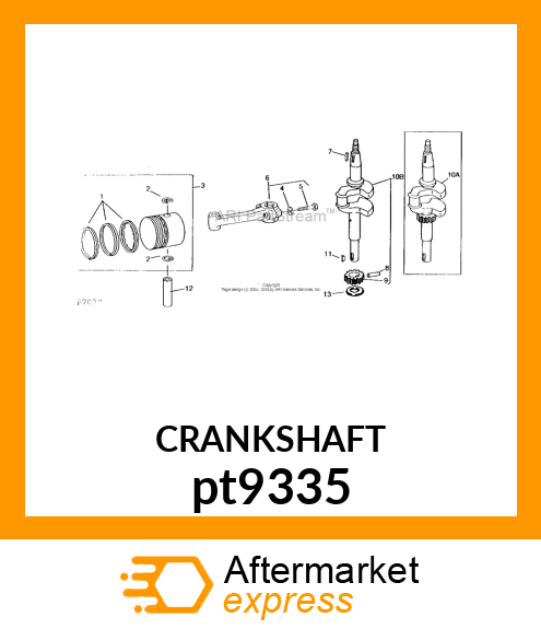 CRANKSHAFT pt9335