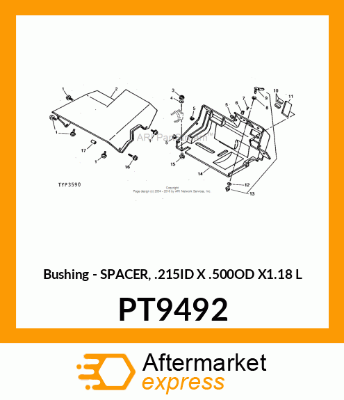 Bushing PT9492