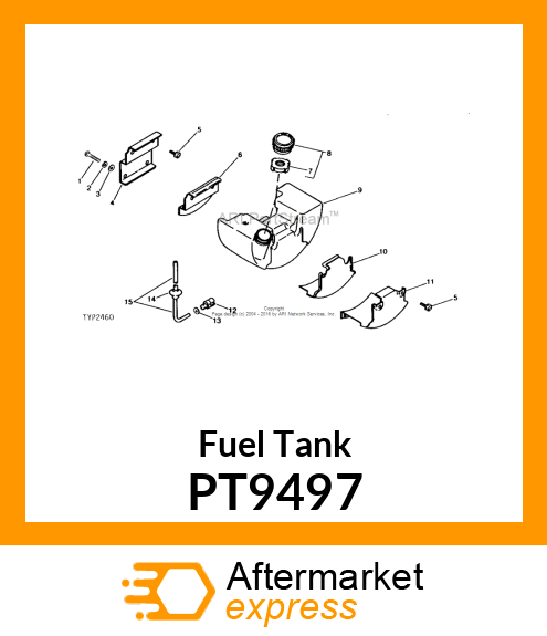 Fuel Tank PT9497