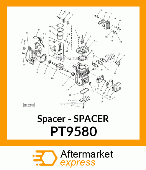 Spacer PT9580