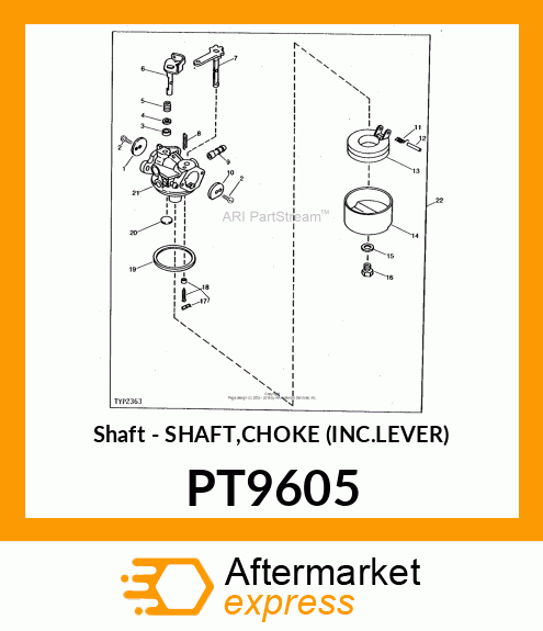 Shaft PT9605