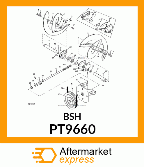 Bushing - BUSHING,FLANGE PT9660